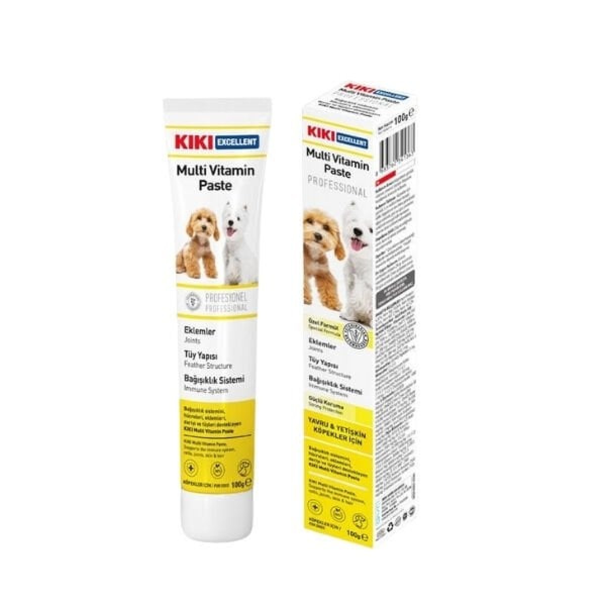 Kiki Excellent Bağışıklık Sistemi Destekleyici Yavru ve Yetişkin Multi Vitamin Köpek Macunu 100 Gr Kiki Excellent Bağışıklık Sistemi Destekleyici Yavru ve Yetişkin Multi Vitamin Köpek Macunu 100 Gr