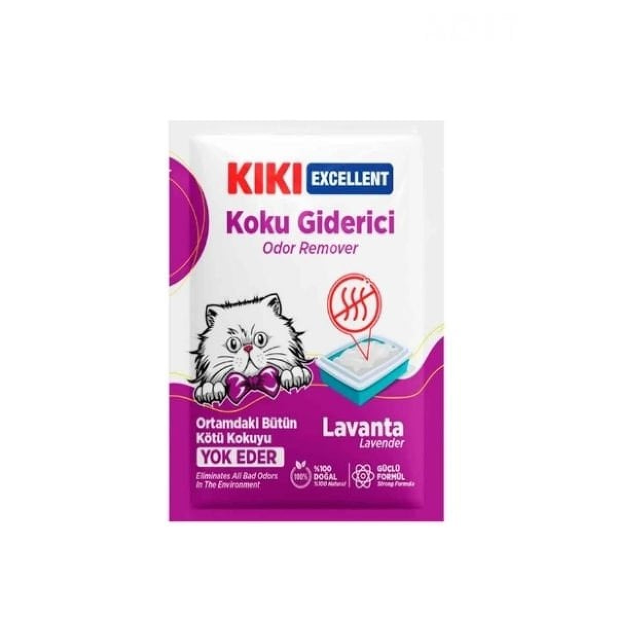 Kiki Excellent Lavanta Kokulu Kedi Kumu Koku Giderici 25 Gr Kiki Excellent Lavanta Kokulu Kedi Kumu Koku Giderici 25 Gr