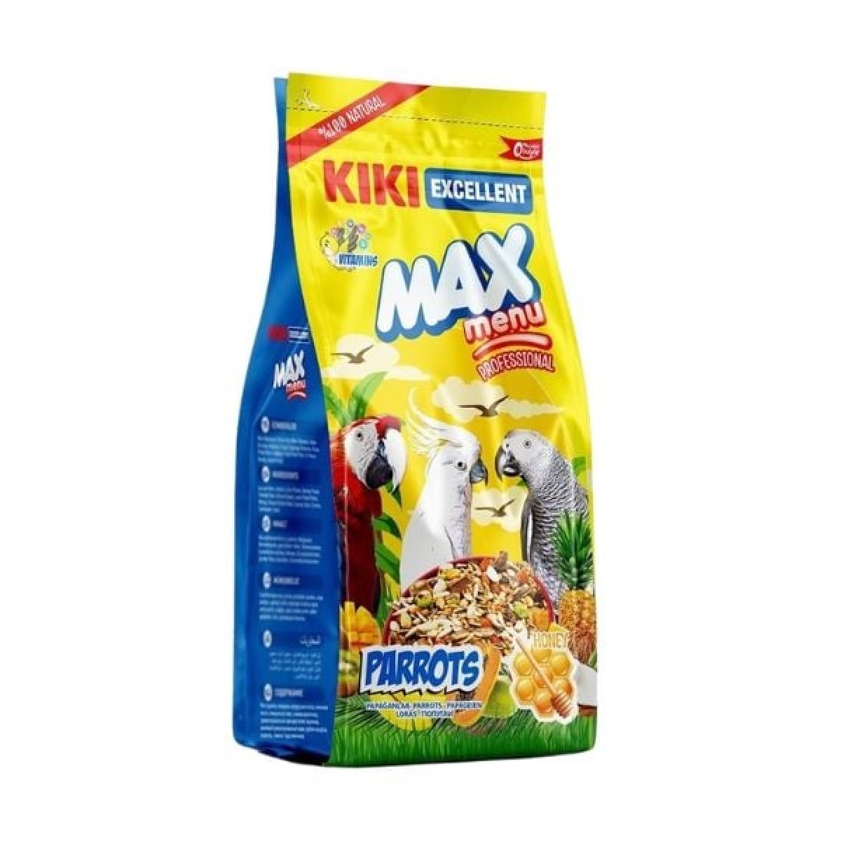 Kiki Excellent Max Menu Ballı Papağan Yemi 1 Kg Kiki Excellent Max Menu Ballı Papağan Yemi 1 Kg