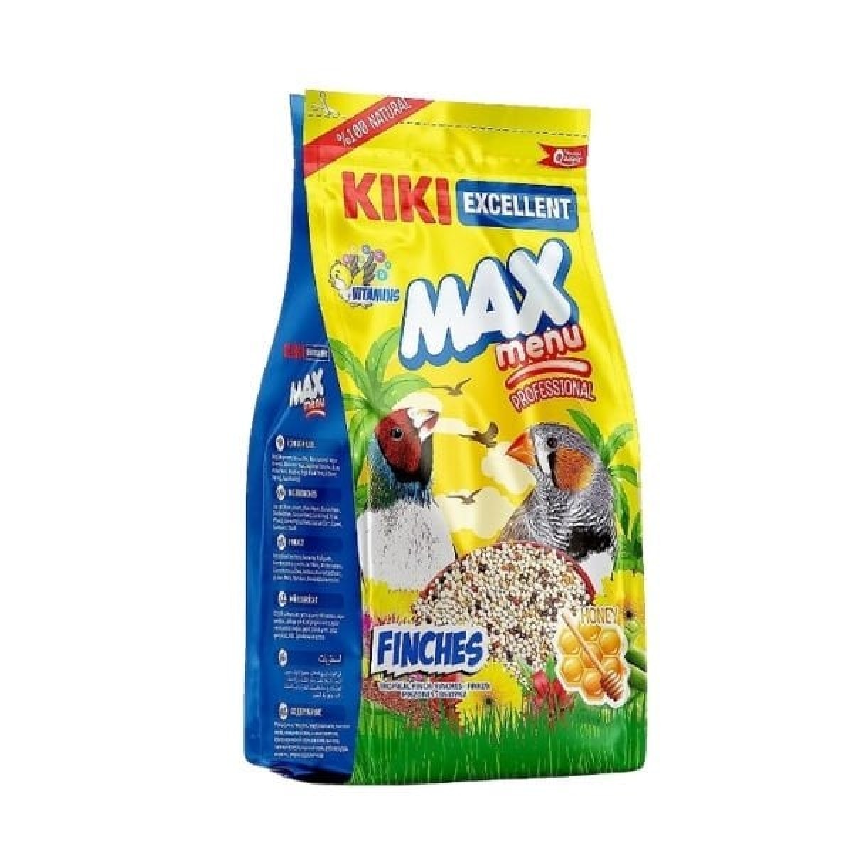 Kiki Excellent Max Menu Ballı Tropikal Finç Yemi 500 Gr Kiki Excellent Max Menu Ballı Tropikal Finç Yemi 500 Gr