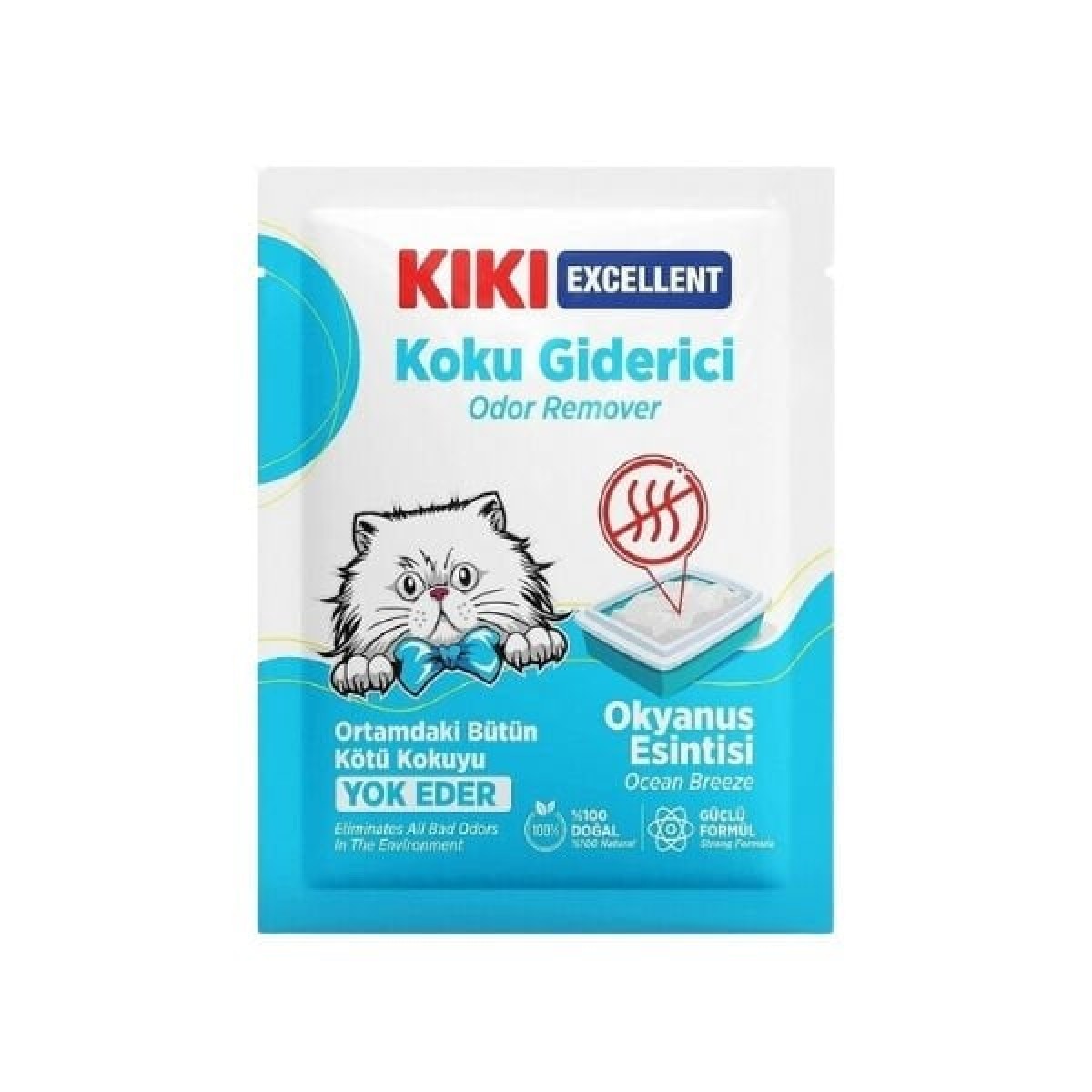 Kiki Excellent Okyanus Esintisi Kokulu Kedi Kumu Koku Giderici 25 Gr Kiki Excellent Okyanus Esintisi Kokulu Kedi Kumu Koku Giderici 25 Gr