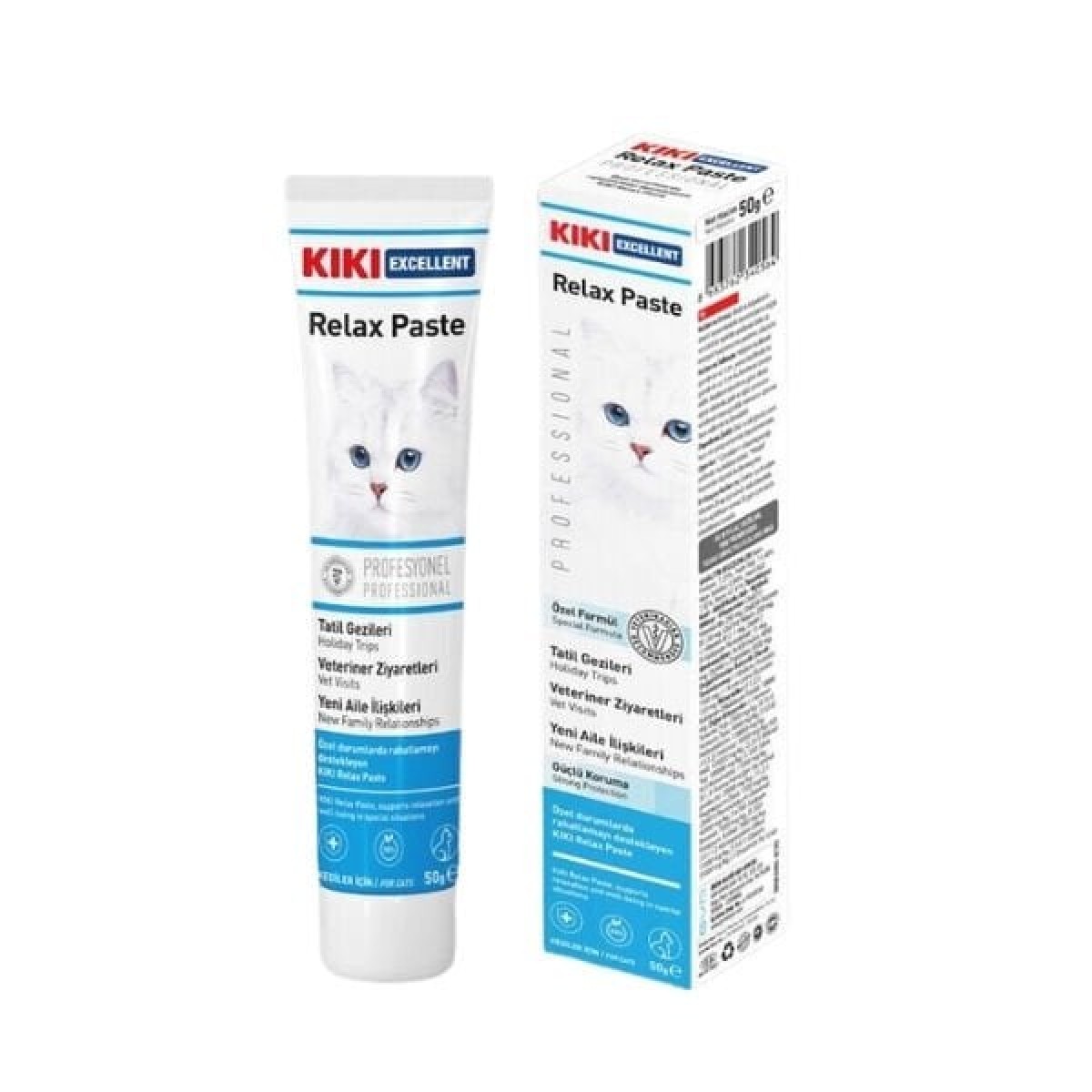 Kiki Excellent Relax Paste Sakinleştirici Kedi Macunu 50 Gr