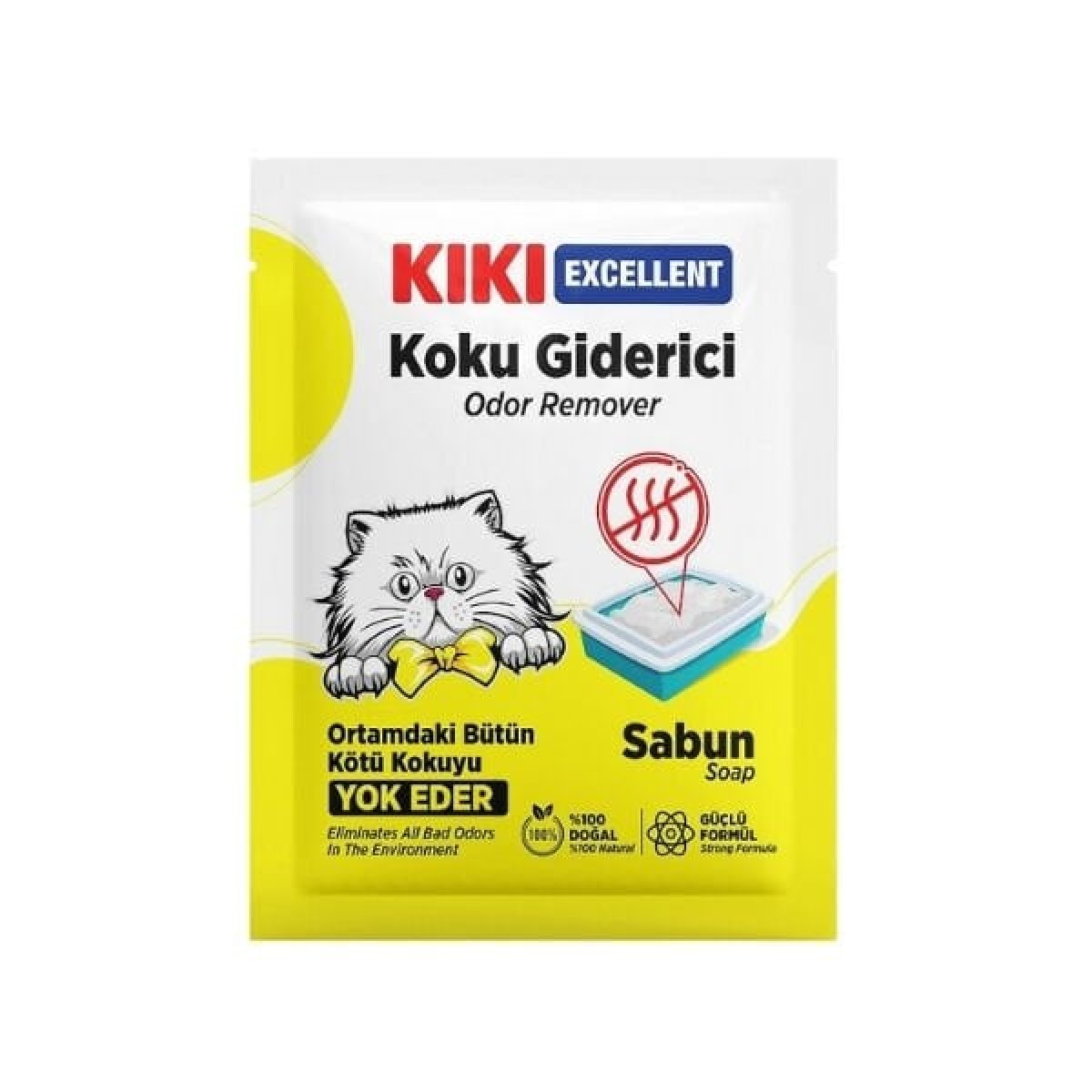 Kiki Excellent Sabun Kokulu Kedi Kumu Koku Giderici 25 Gr Kiki Excellent Sabun Kokulu Kedi Kumu Koku Giderici 25 Gr