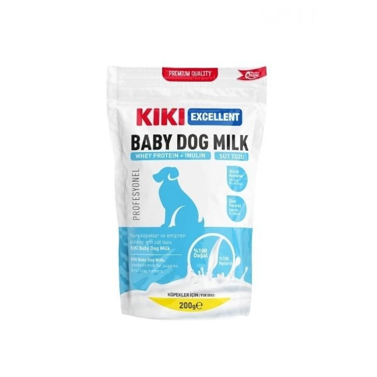 Kiki Excellent Yavru Köpekler için Süt Tozu 200 Gr 1 Adet Kiki Excellent Yavru Köpekler için Süt Tozu 200 Gr 1 Adet