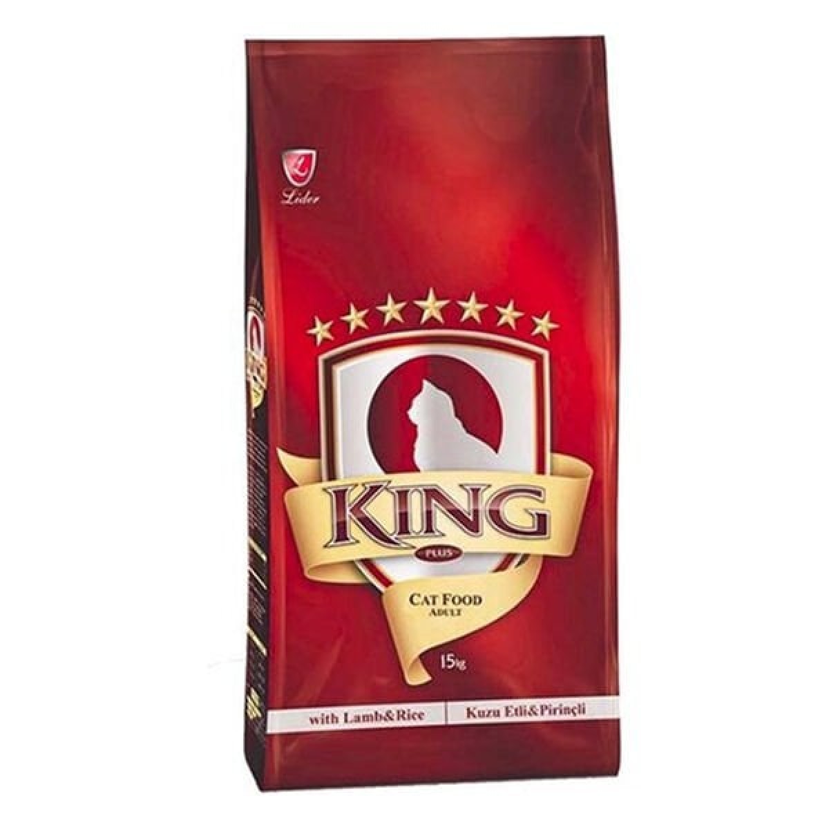 King Etli Yetişkin Kedi Maması 15 Kg King Etli Yetişkin Kedi Maması 15 Kg