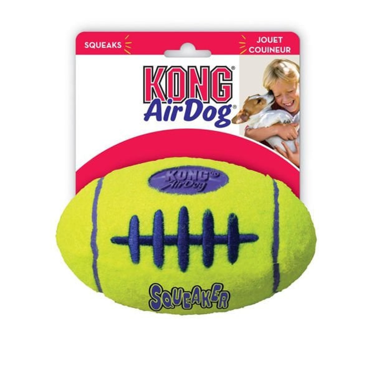 Kong Air Sq Sesli Futbol Top Köpek Oyuncağı Medium 12.5 Cm Kong Air Sq Sesli Futbol Top Köpek Oyuncağı Medium 12.5 Cm