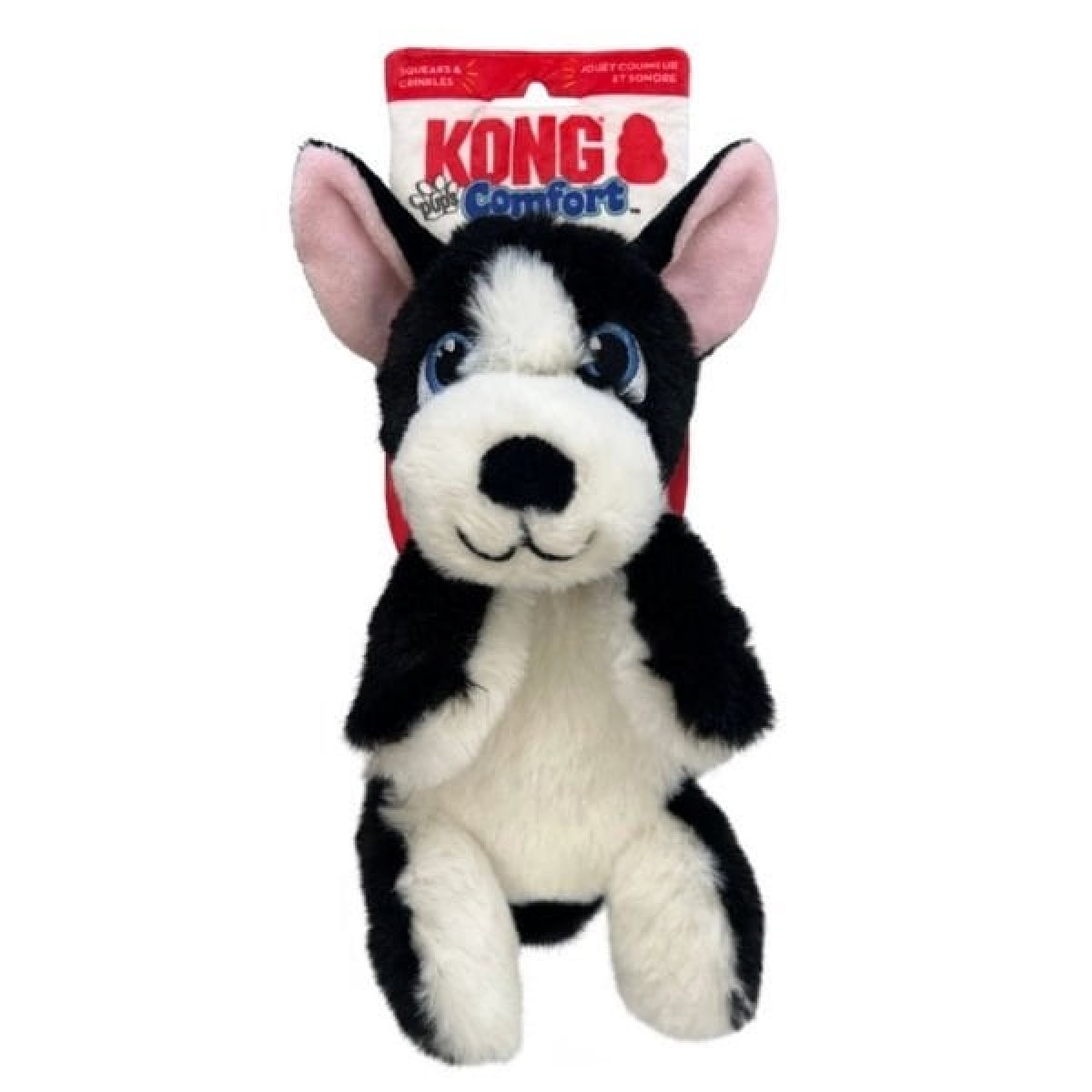 Kong Comfort Pups Boss Köpek Şeklinde Peluş Köpek Oyuncağı Small Kong Comfort Pups Boss Köpek Şeklinde Peluş Köpek Oyuncağı Small