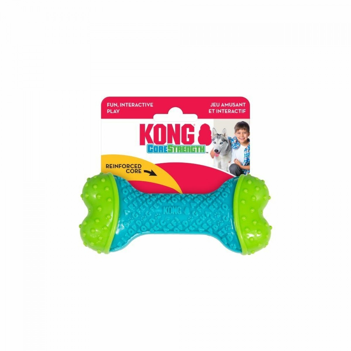 Kong Core Strength Köpek Çiğneme Oyuncağı 17.5 Cm Kong Core Strength Köpek Çiğneme Oyuncağı 17.5 Cm