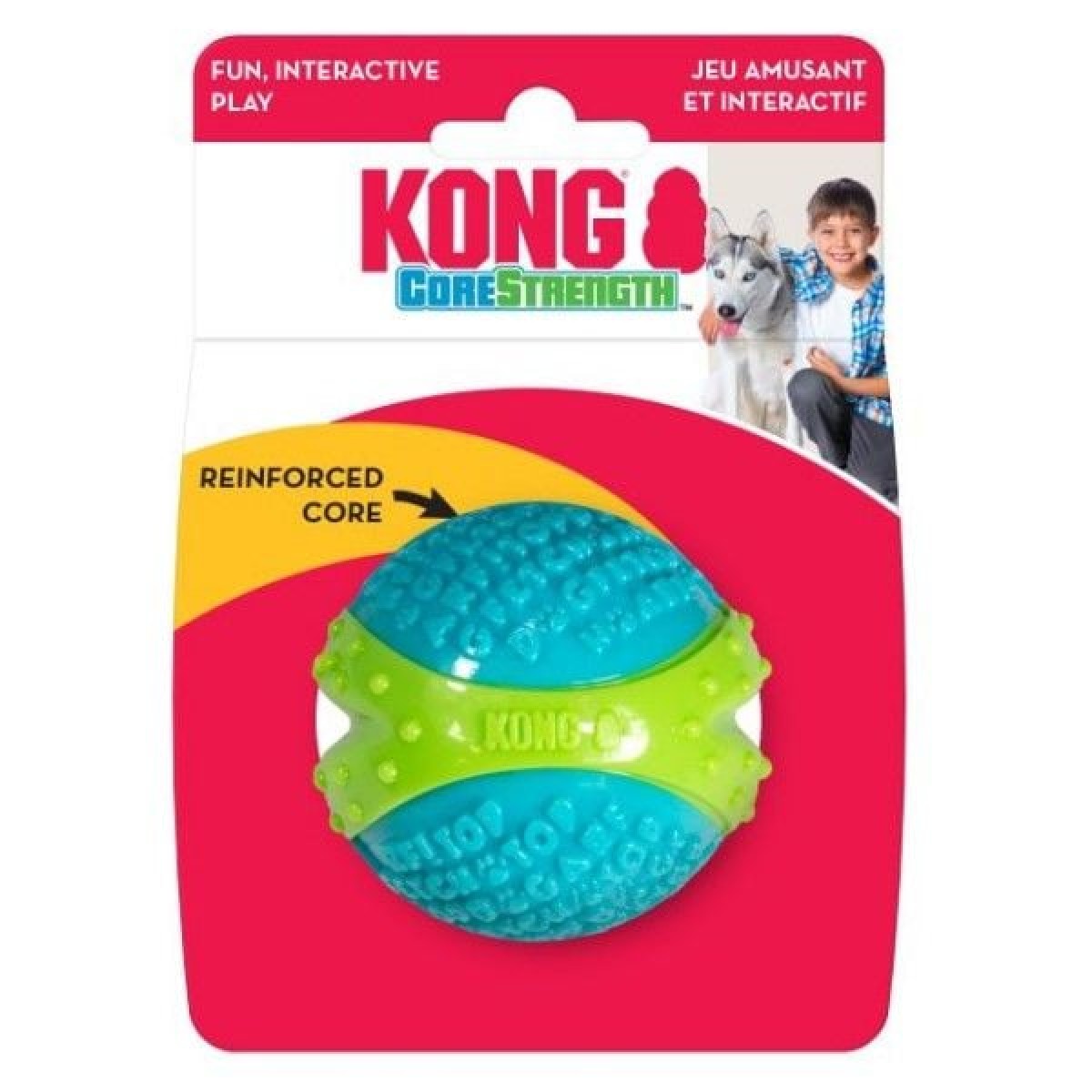Kong Core Strength Köpek Çiğneme Oyuncağı 6 Cm Kong Core Strength Köpek Çiğneme Oyuncağı 6 Cm