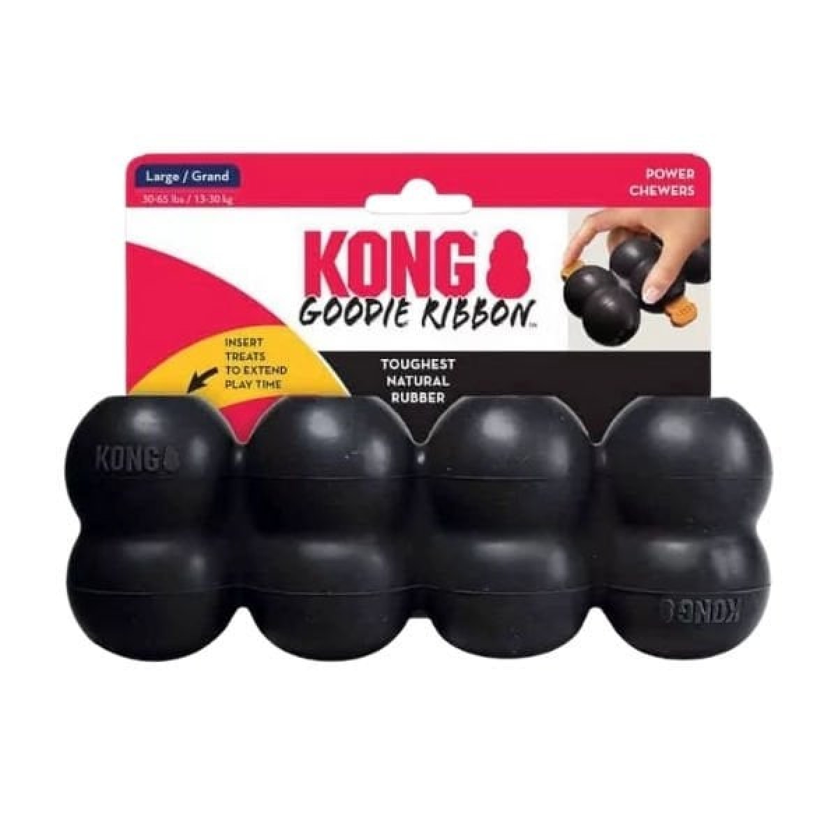 Kong Goodie Ribbon Çoklu Top Şeklinde Köpek Oyuncağı Medium Siyah Kong Goodie Ribbon Çoklu Top Şeklinde Köpek Oyuncağı Medium Siyah