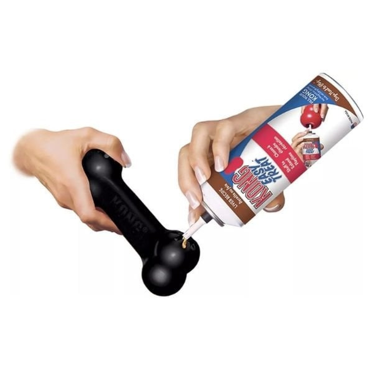 Kong Kemik Şeklinde Kauçuk Köpek Oyuncağı Medium 18 Cm Siyah Kong Kemik Şeklinde Kauçuk Köpek Oyuncağı Medium 18 Cm Siyah