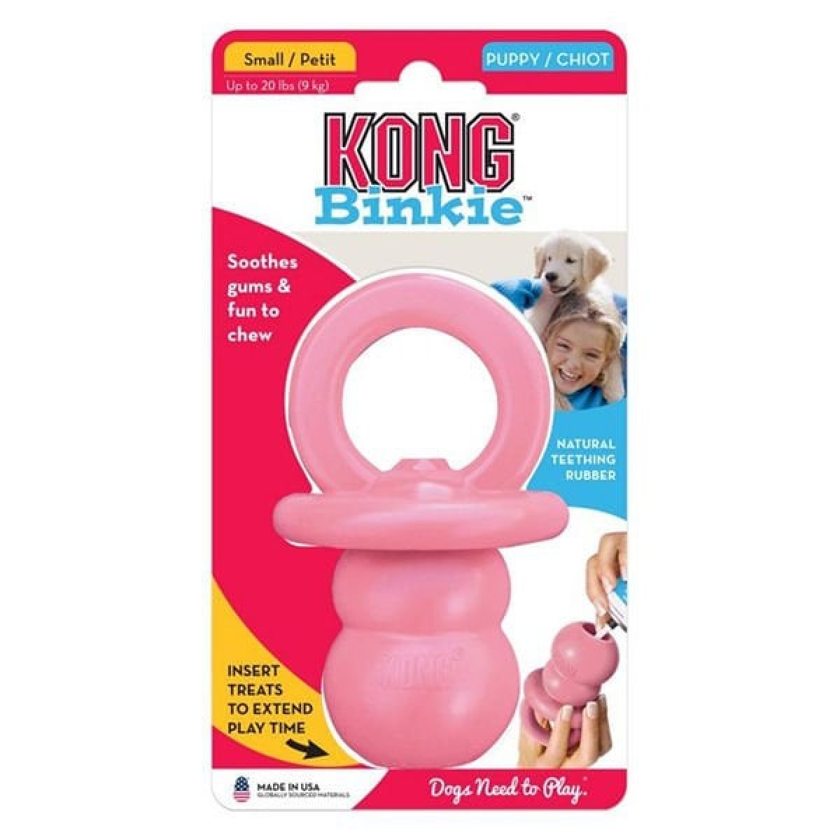Kong Puppy Yavru Köpek Diş Kaşıma Emzik Small 12 Cm Kong Puppy Yavru Köpek Diş Kaşıma Emzik Small 12 Cm