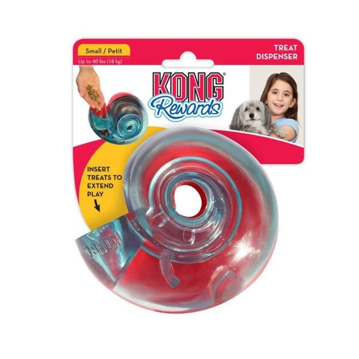 Kong Rewards Ödül Hazneli Köpek Oyuncağı Small 11 Cm Kong Rewards Ödül Hazneli Köpek Oyuncağı Small 11 Cm