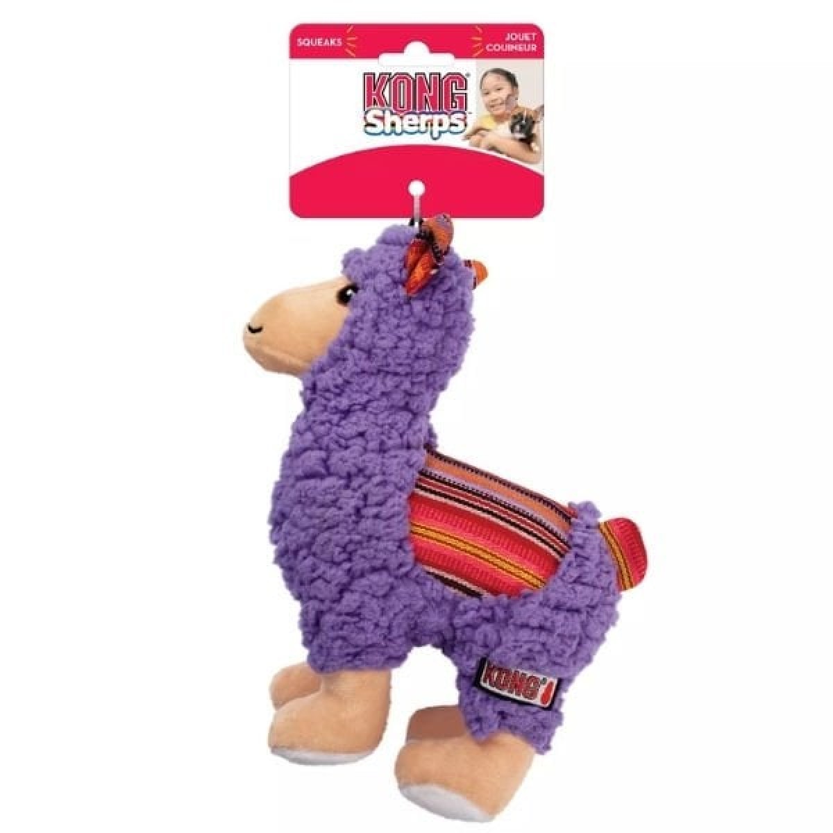 Kong Sherps Lama Şeklinde Peluş Köpek Oyuncağı Medium Kong Sherps Lama Şeklinde Peluş Köpek Oyuncağı Medium