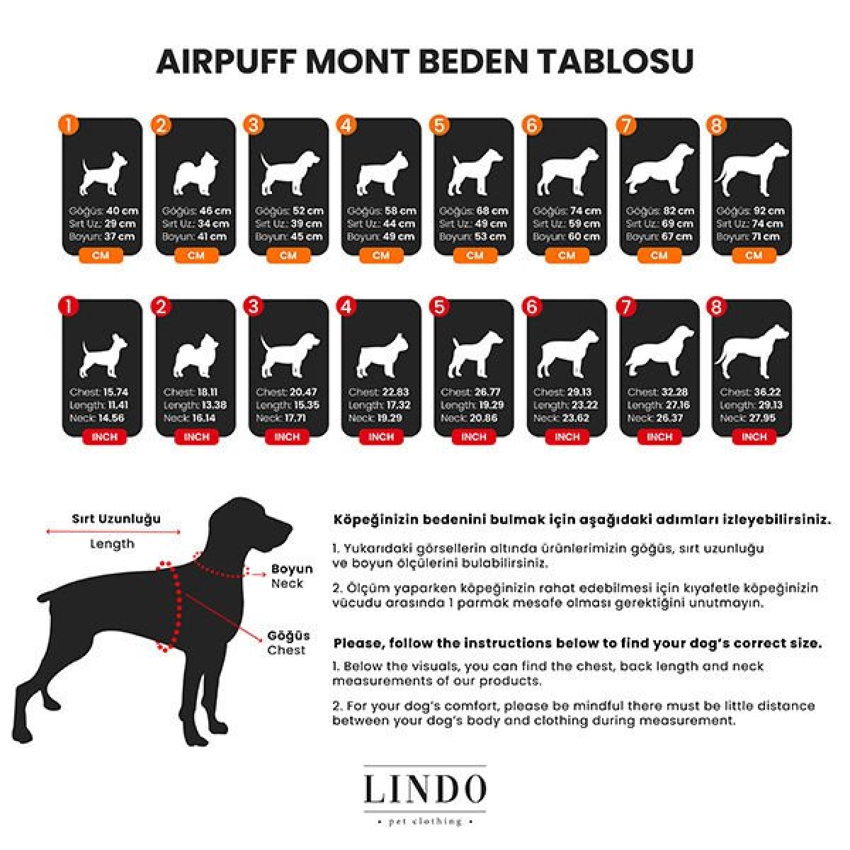Lindo Dogs Air Puff Powder Köpek Montu Gül Beden 6 Lindo Dogs Air Puff Powder Köpek Montu Gül Beden 6