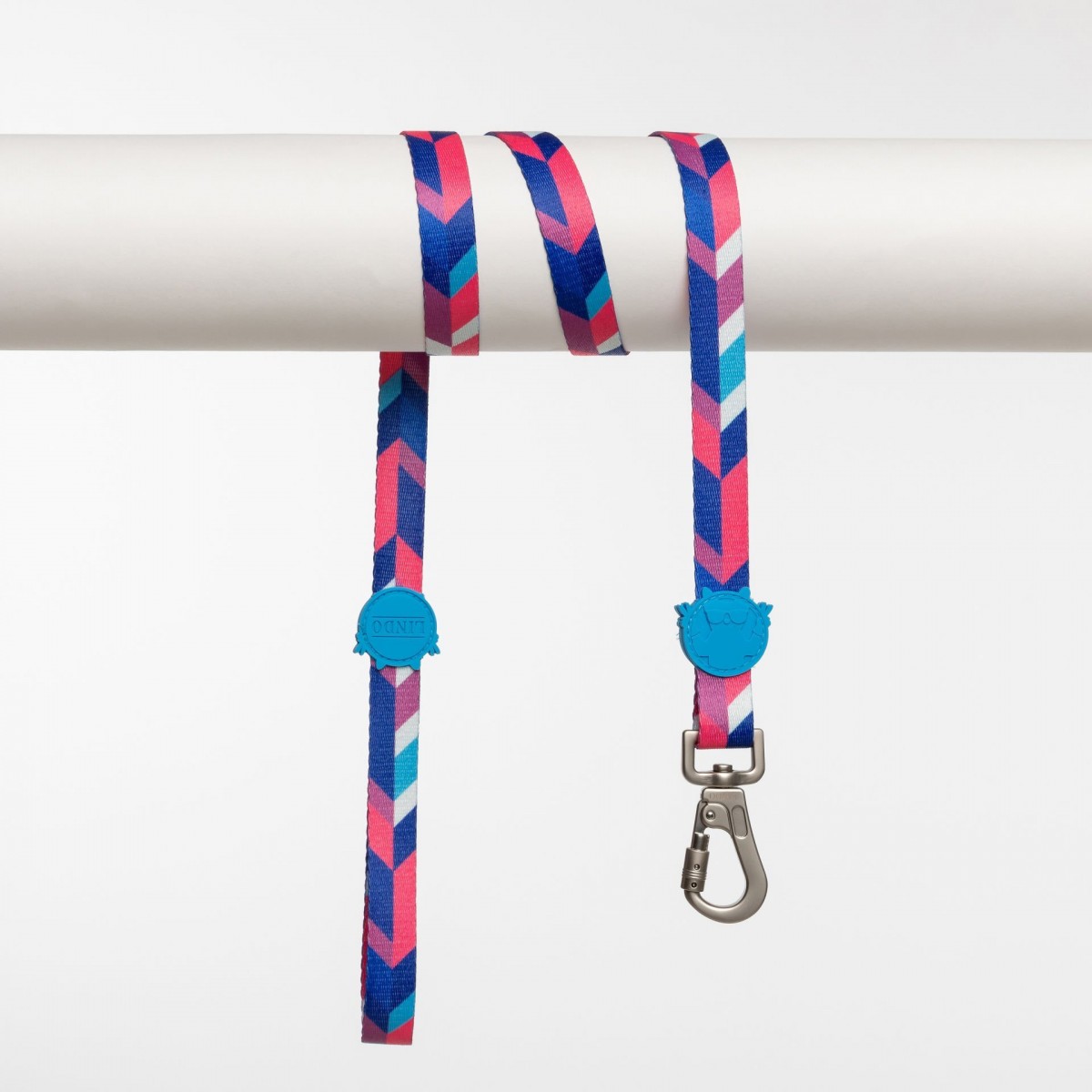 Lindo Dogs Pink Dream Köpek Gezdirme Kayışı Mavi/Pembe Large Lindo Dogs Pink Dream Köpek Gezdirme Kayışı Mavi/Pembe Large