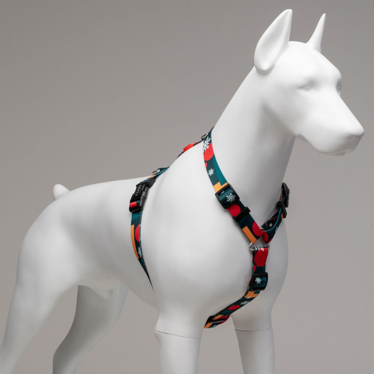 Lindo Dogs Reindeer H Tipi Köpek Göğüs Tasması Kırmızı/Yeşil Beden Small Lindo Dogs Reindeer H Tipi Köpek Göğüs Tasması Kırmızı/Yeşil Beden Small