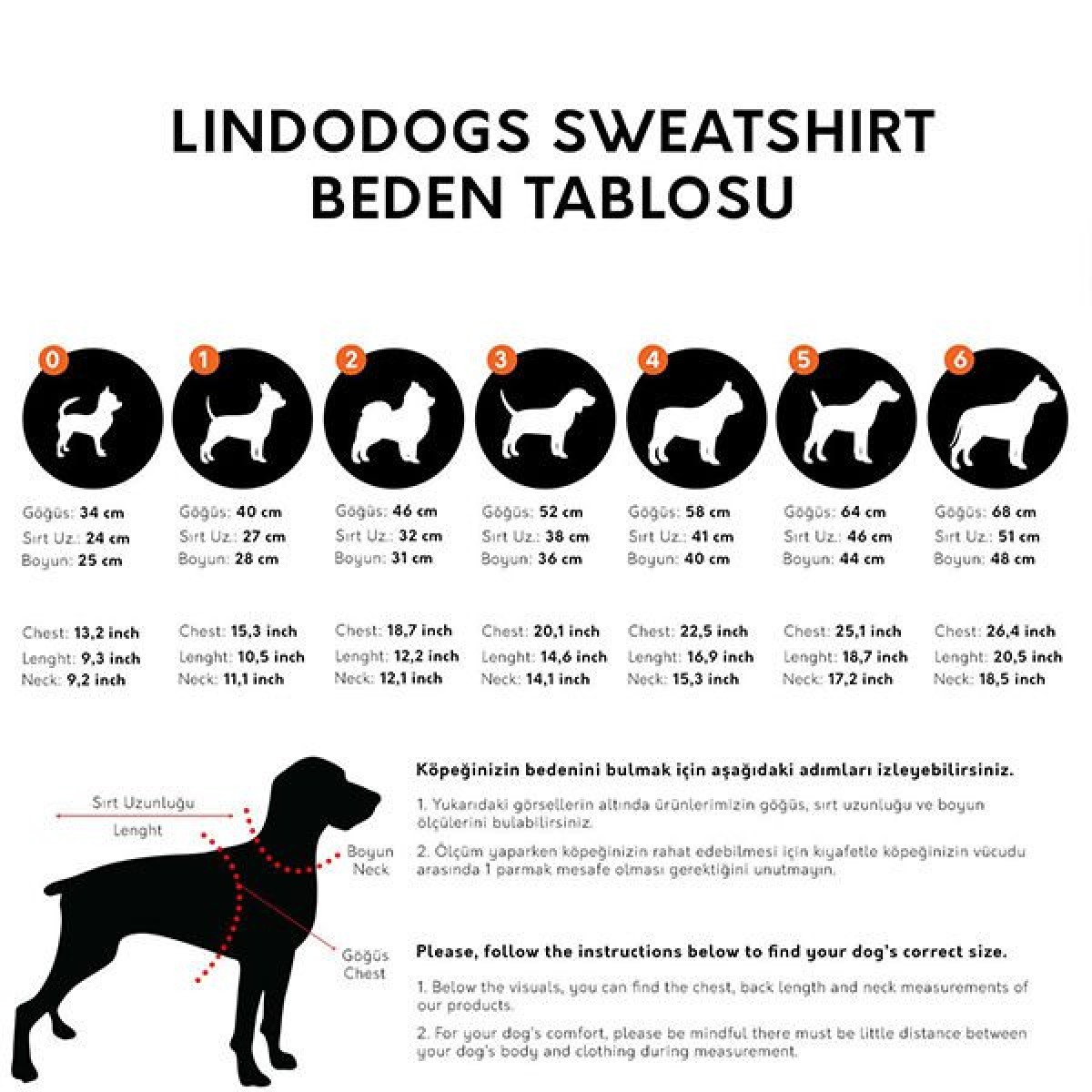 Lindo Jurassic Dog Köpek Sweatshirt Beden 6 Lindo Jurassic Dog Köpek Sweatshirt Beden 6