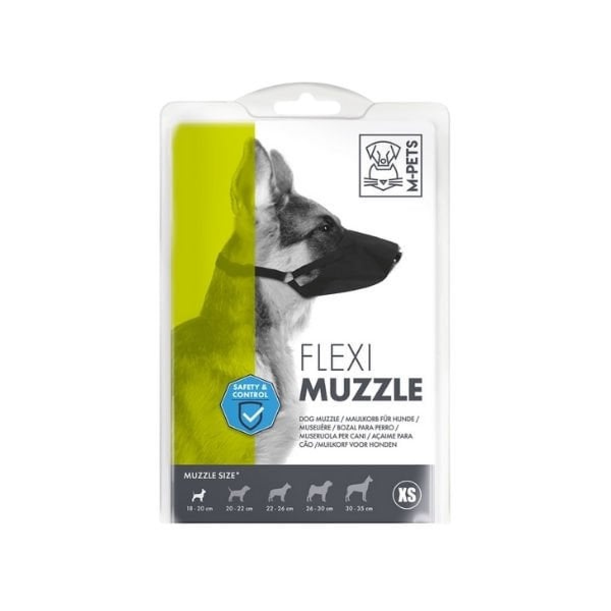 M-Pets Flexi Ayarlanabilir Bez Köpek Ağızlığı Small M-Pets Flexi Ayarlanabilir Bez Köpek Ağızlığı Small