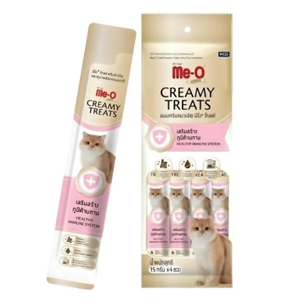 Me-O Gold Creamy Ton Balıklı ve Turna Yemişli Sıvı Kedi Ödül Maması 4 Adet 15 Gr Me-O Gold Creamy Ton Balıklı ve Turna Yemişli Sıvı Kedi Ödül Maması 4 Adet 15 Gr