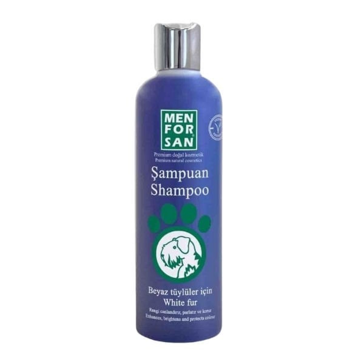 Menforsan Beyaz Tüylülere Özel Köpek Şampuanı 300 Ml Menforsan Beyaz Tüylülere Özel Köpek Şampuanı 300 Ml