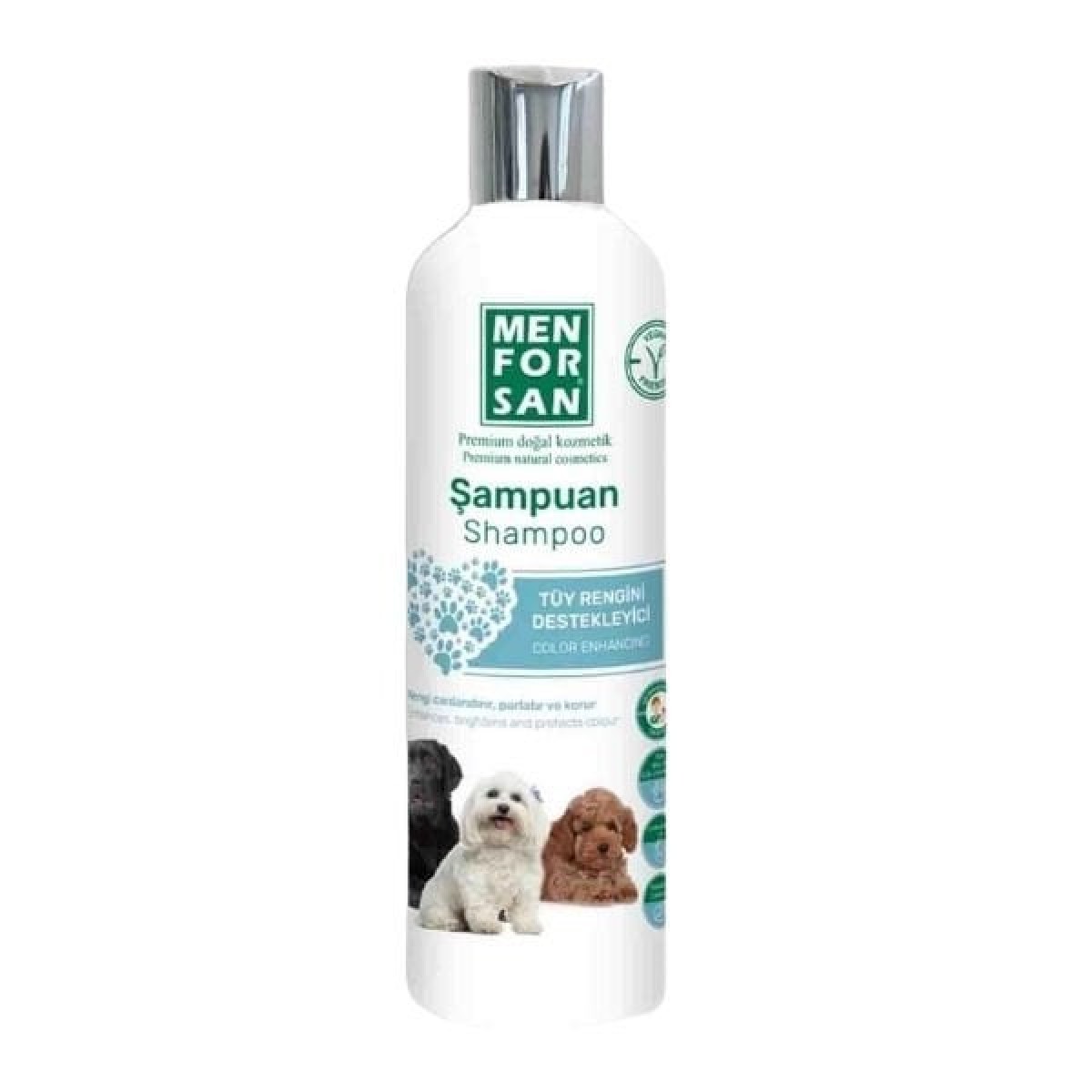 Menforsan Tüy Rengini Destekleyici Köpek Şampuanı 300 Ml Menforsan Tüy Rengini Destekleyici Köpek Şampuanı 300 Ml