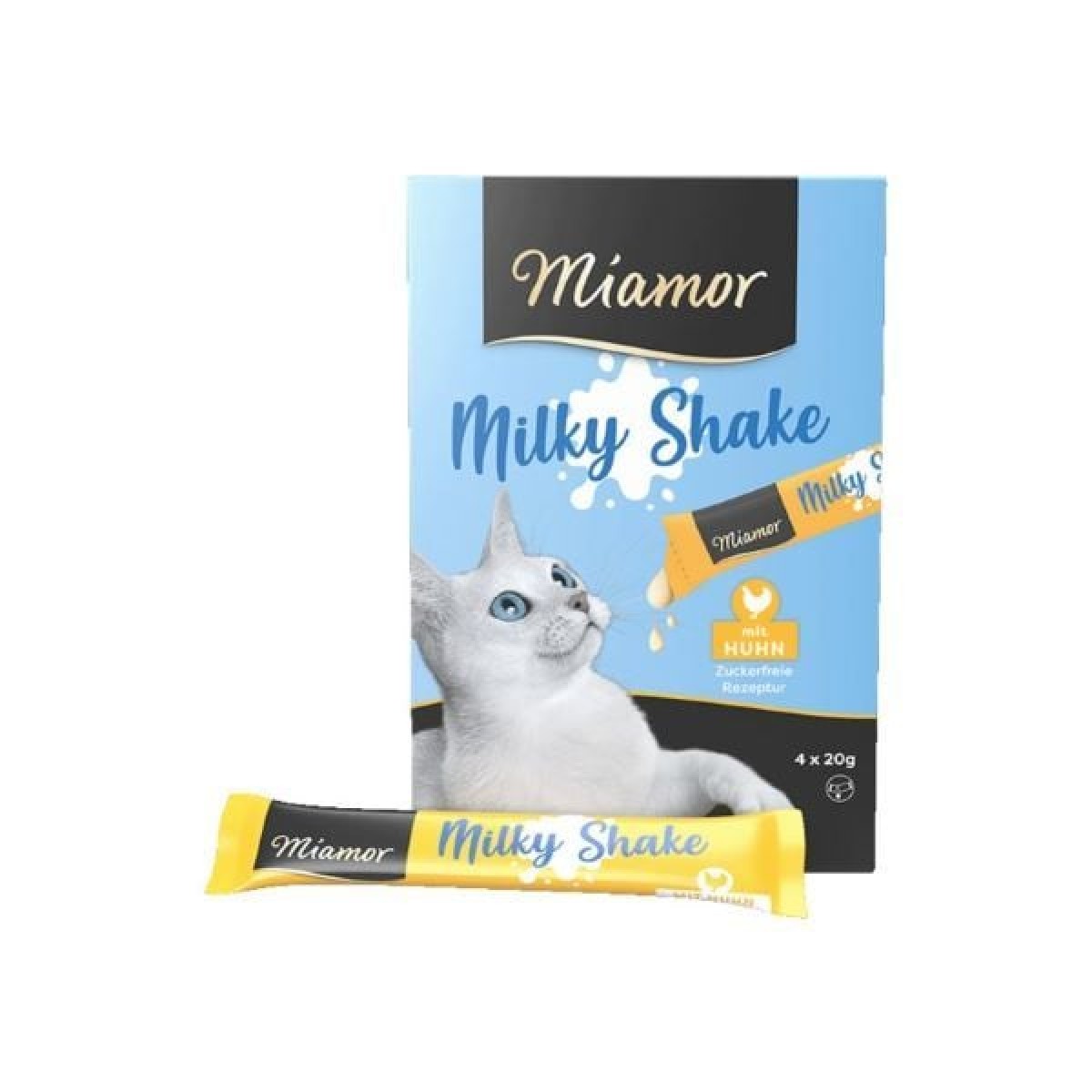 Miamor Milky Shake Tavuklu Sıvı Kedi Ödül Maması 4 Adet 20 Gr Miamor Milky Shake Tavuklu Sıvı Kedi Ödül Maması 4 Adet 20 Gr