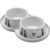 Moderna Trendy Love Kedi Mama ve Su Kabı 2x350 Ml Moderna Trendy Love Kedi Mama ve Su Kabı 2x350 Ml
