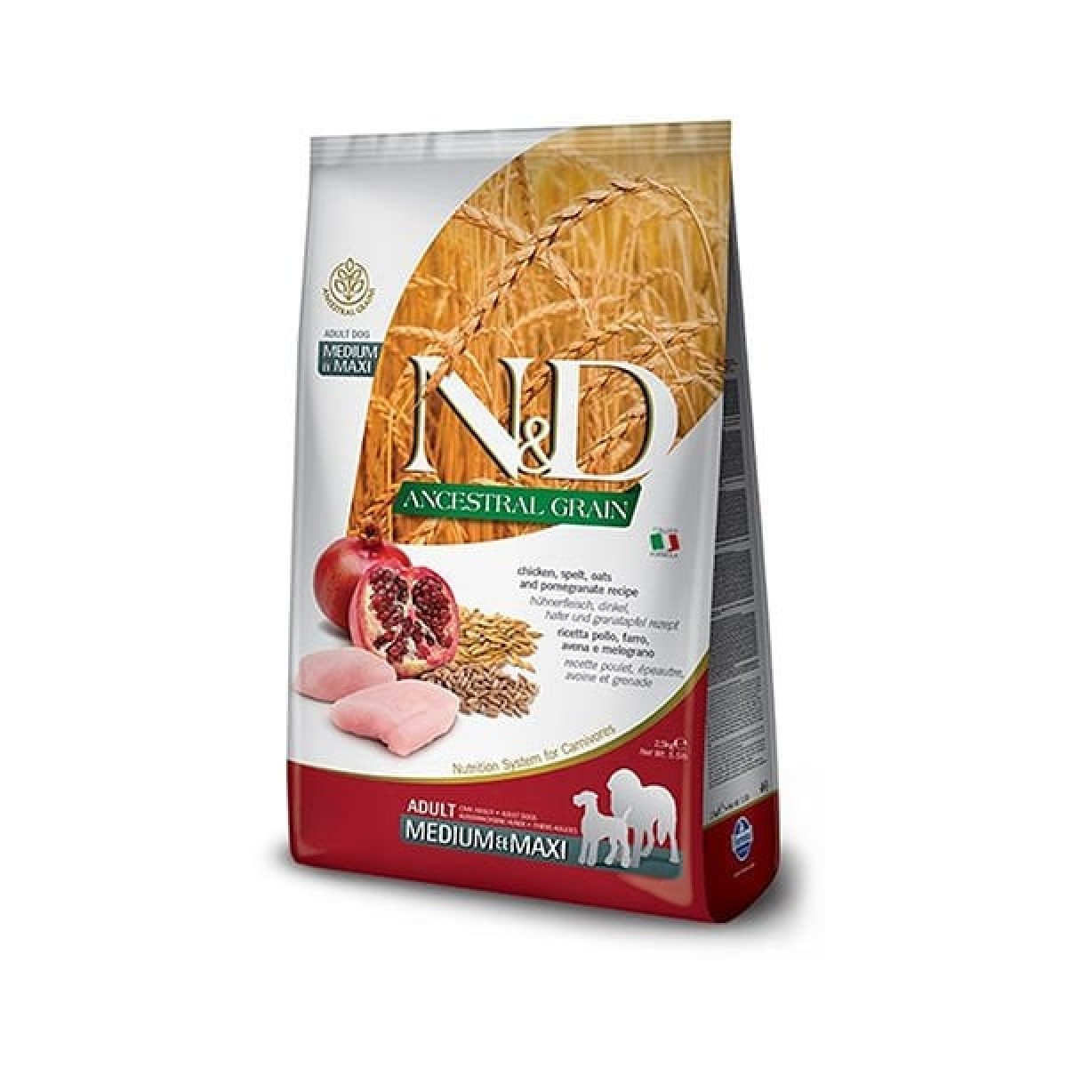 N&D Düşük Tahıllı Tavuklu Orta ve Büyük Irk Yetişkin Köpek Maması 2.5 Kg N&D Düşük Tahıllı Tavuklu Orta ve Büyük Irk Yetişkin Köpek Maması 2.5 Kg