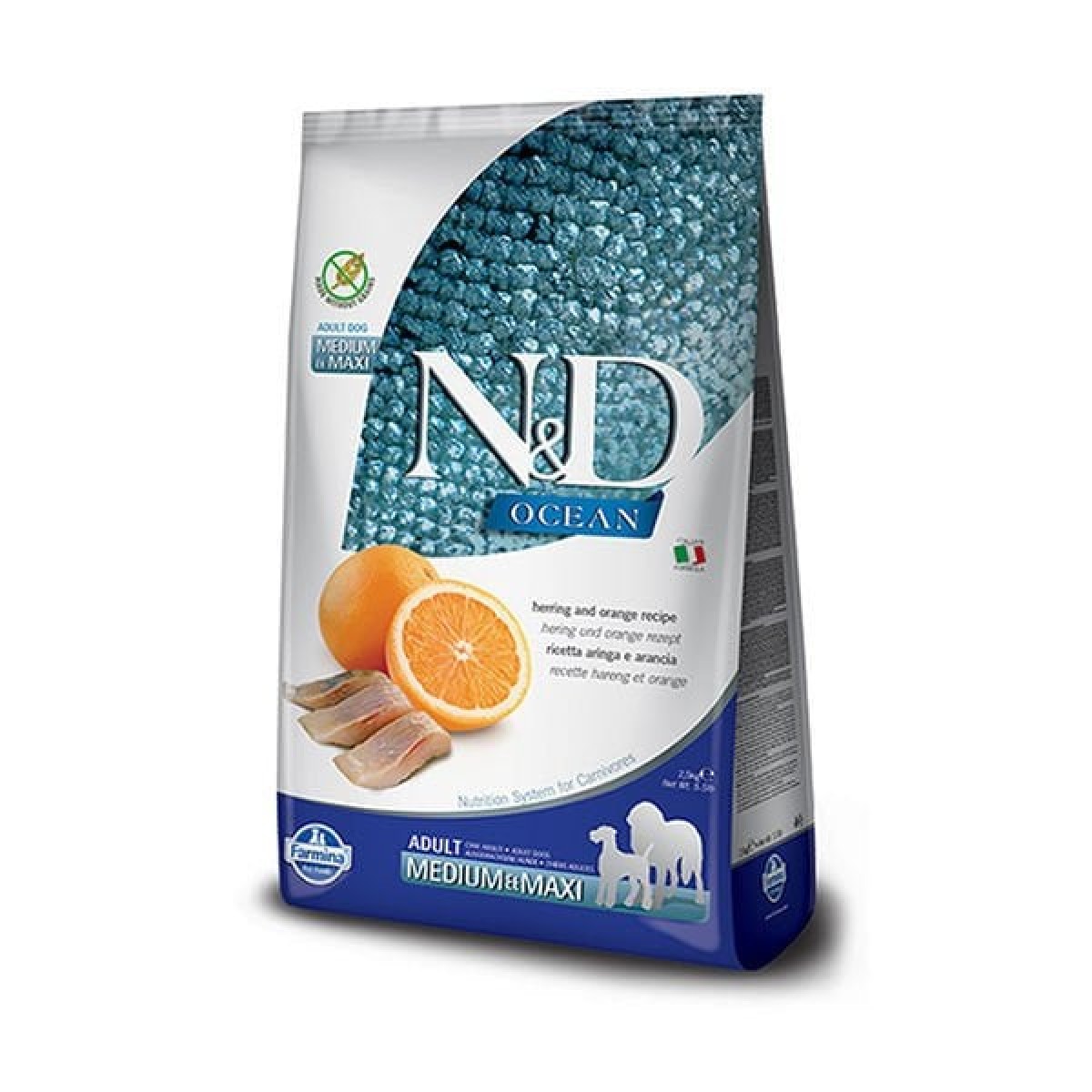 N&D Ocean Morina Balıklı Orta Irk Yetişkin Köpek Maması 2.5 Kg N&D Ocean Morina Balıklı Orta Irk Yetişkin Köpek Maması 2.5 Kg