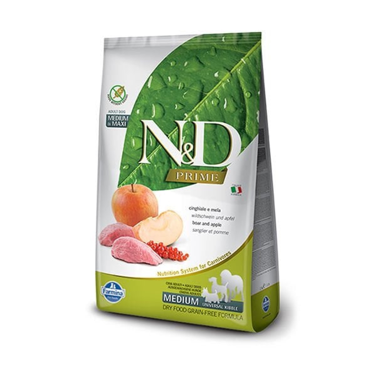 N&D Prime Domuzlu Orta ve Büyük Irk Yetişkin Köpek Maması 2.5 Kg N&D Prime Domuzlu Orta ve Büyük Irk Yetişkin Köpek Maması 2.5 Kg