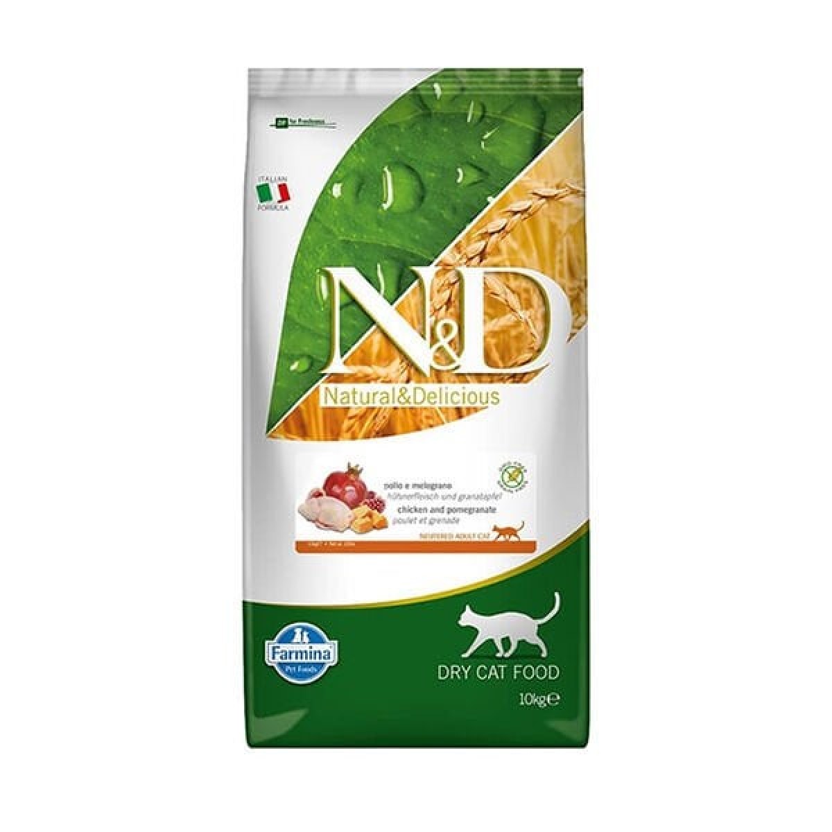 N&D Pumpkin Balkabaklı Bıldırcın ve Narlı Tahılsız Kısırlaştırılmış Kedi Maması 10 Kg N&D Pumpkin Balkabaklı Bıldırcın ve Narlı Tahılsız Kısırlaştırılmış Kedi Maması 10 Kg