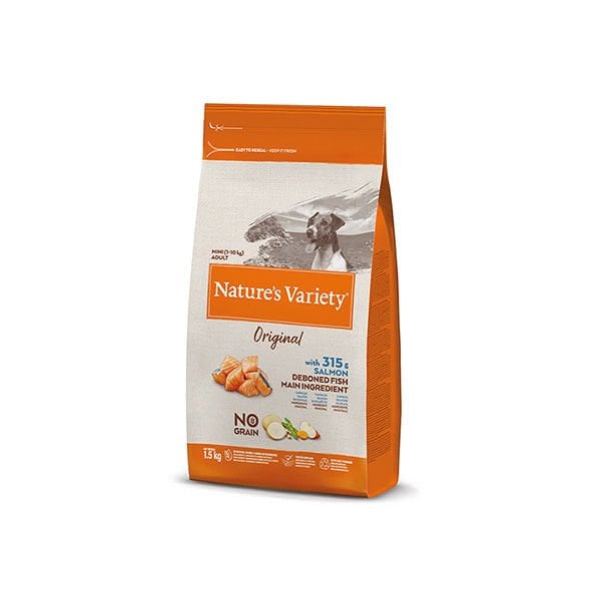 Natural Variety Somonlu Tahılsız Yetişkin Küçük Irk Köpek Maması 1.5 Kg Natural Variety Somonlu Tahılsız Yetişkin Küçük Irk Köpek Maması 1.5 Kg