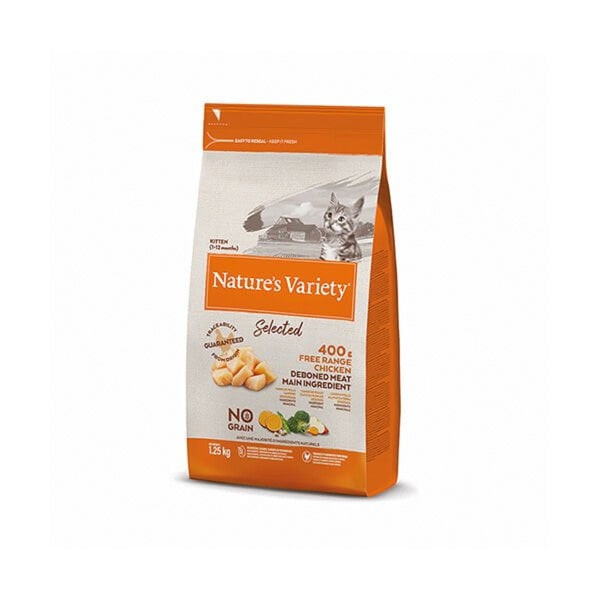 Natures Variety Tavuklu Tahılsız Yavru Kedi Maması 1.25 Kg Natures Variety Tavuklu Tahılsız Yavru Kedi Maması 1.25 Kg