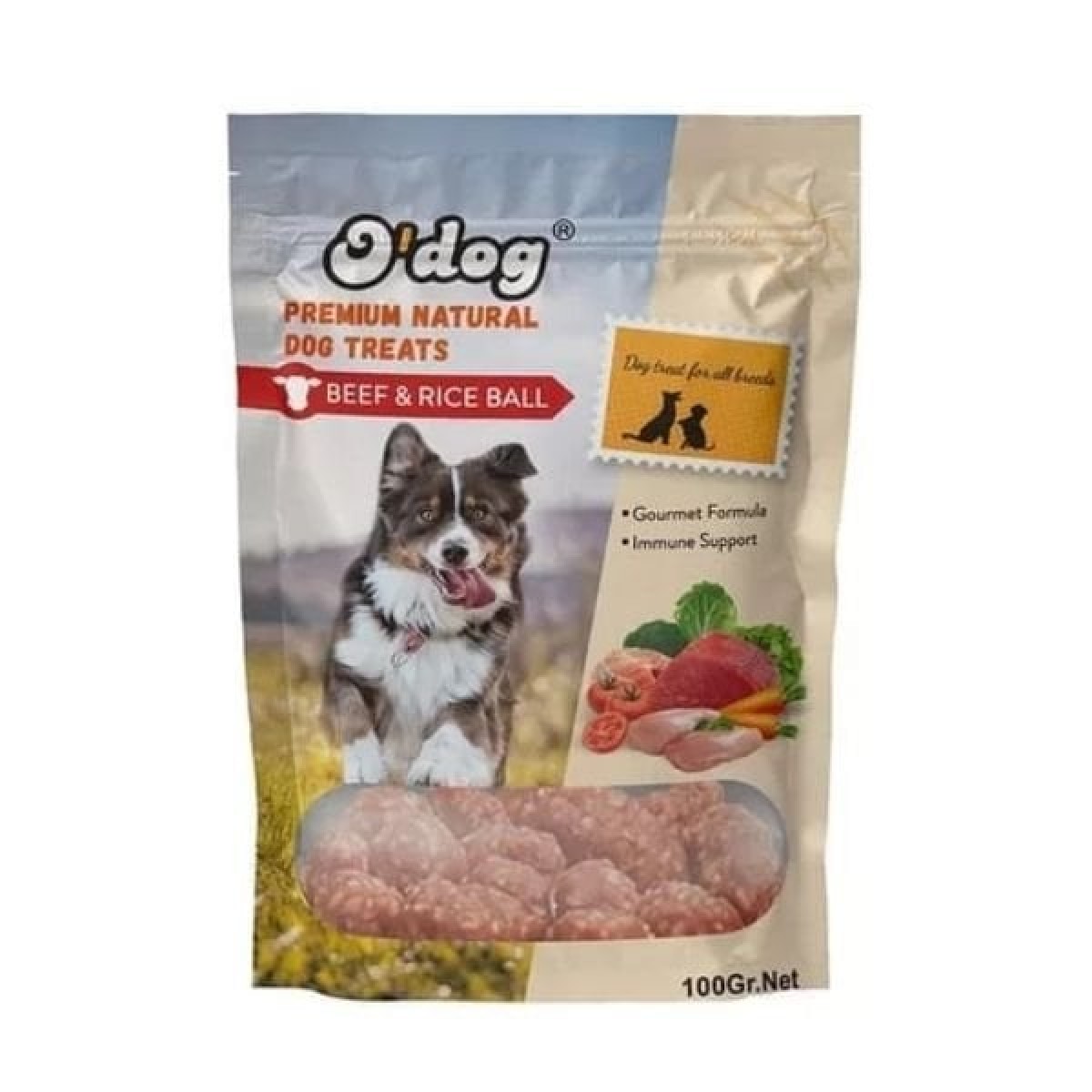 O Dog Dana Etli Lezzet Topları Köpek Ödül Maması 100 Gr O Dog Dana Etli Lezzet Topları Köpek Ödül Maması 100 Gr