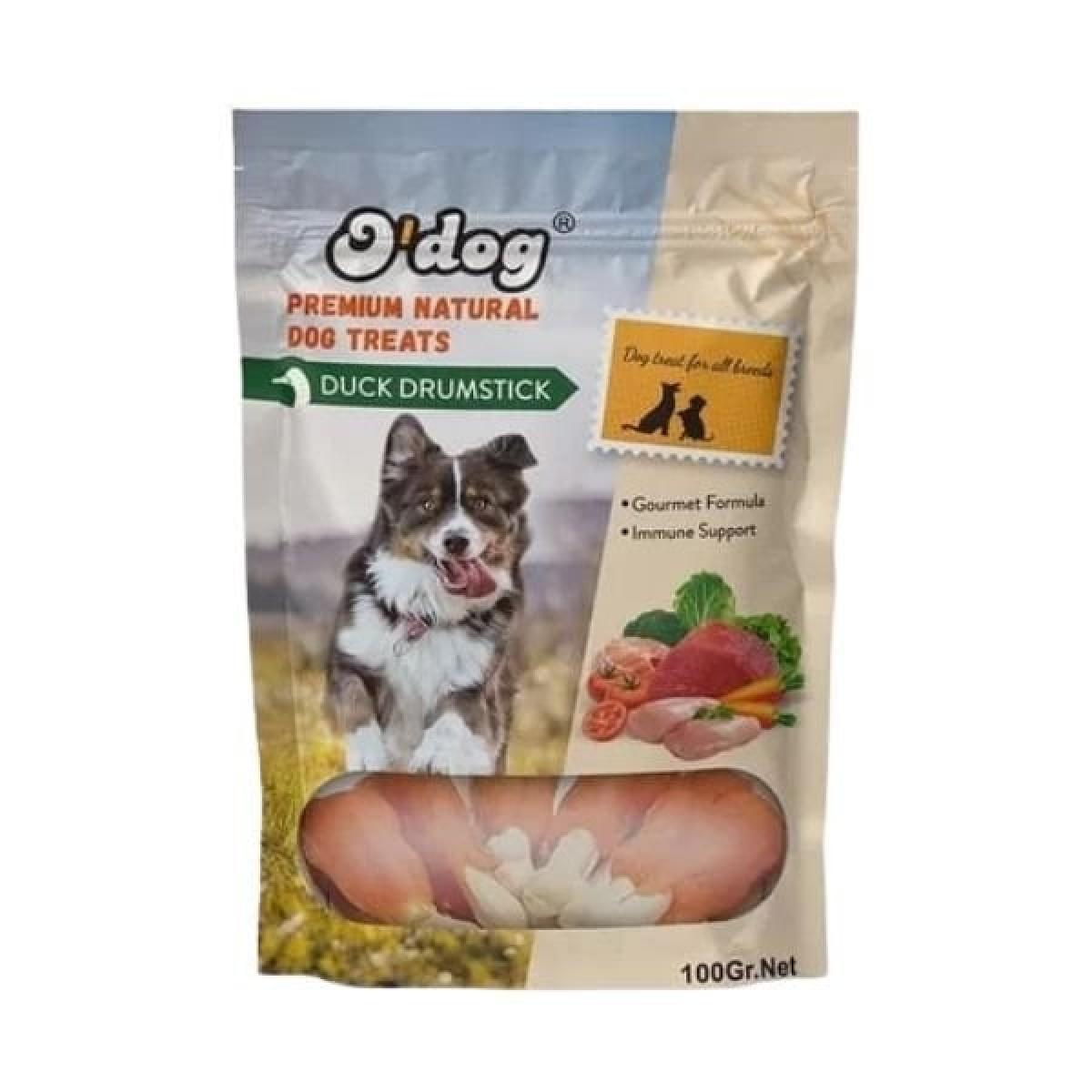 O Dog Ördek Etli But Köpek Ödül Maması 100 Gr O Dog Ördek Etli But Köpek Ödül Maması 100 Gr