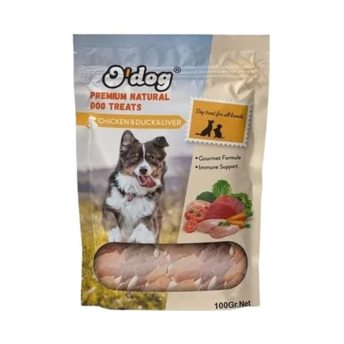 O Dog Tavuk Ördek ve Ciğerli Çubuk Köpek Ödül Maması 100 Gr O Dog Tavuk Ördek ve Ciğerli Çubuk Köpek Ödül Maması 100 Gr