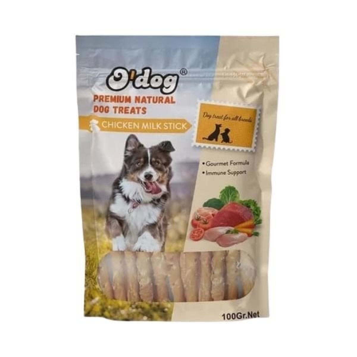 O Dog Tavuklu ve Süt Aromalı Çubuk Köpek Ödül Maması 100 Gr O Dog Tavuklu ve Süt Aromalı Çubuk Köpek Ödül Maması 100 Gr