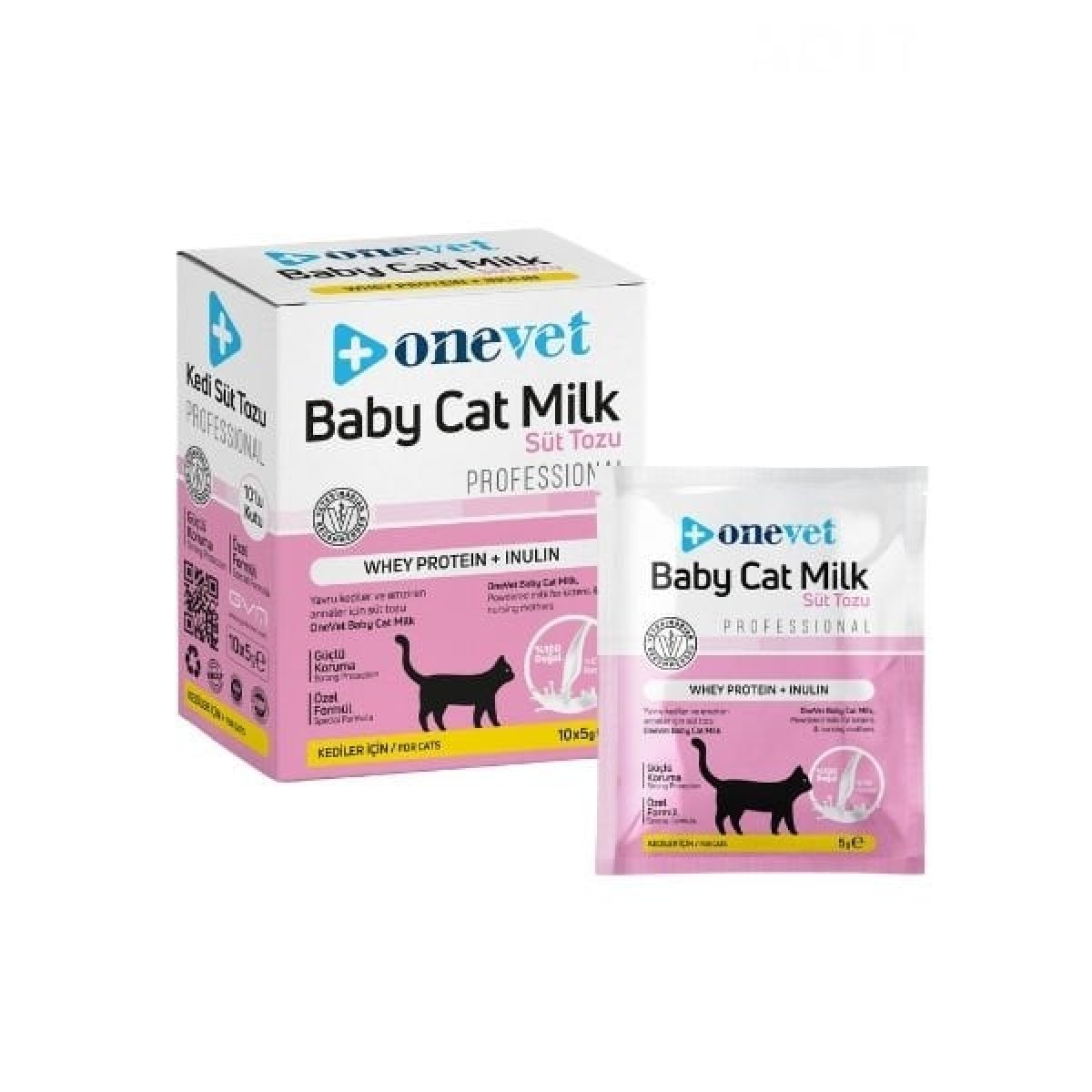 OneVet Sindirim ve Büyüme Destekleyici Yavru Kedi Süt Tozu 5 Gr 10 Adet OneVet Sindirim ve Büyüme Destekleyici Yavru Kedi Süt Tozu 5 Gr 10 Adet