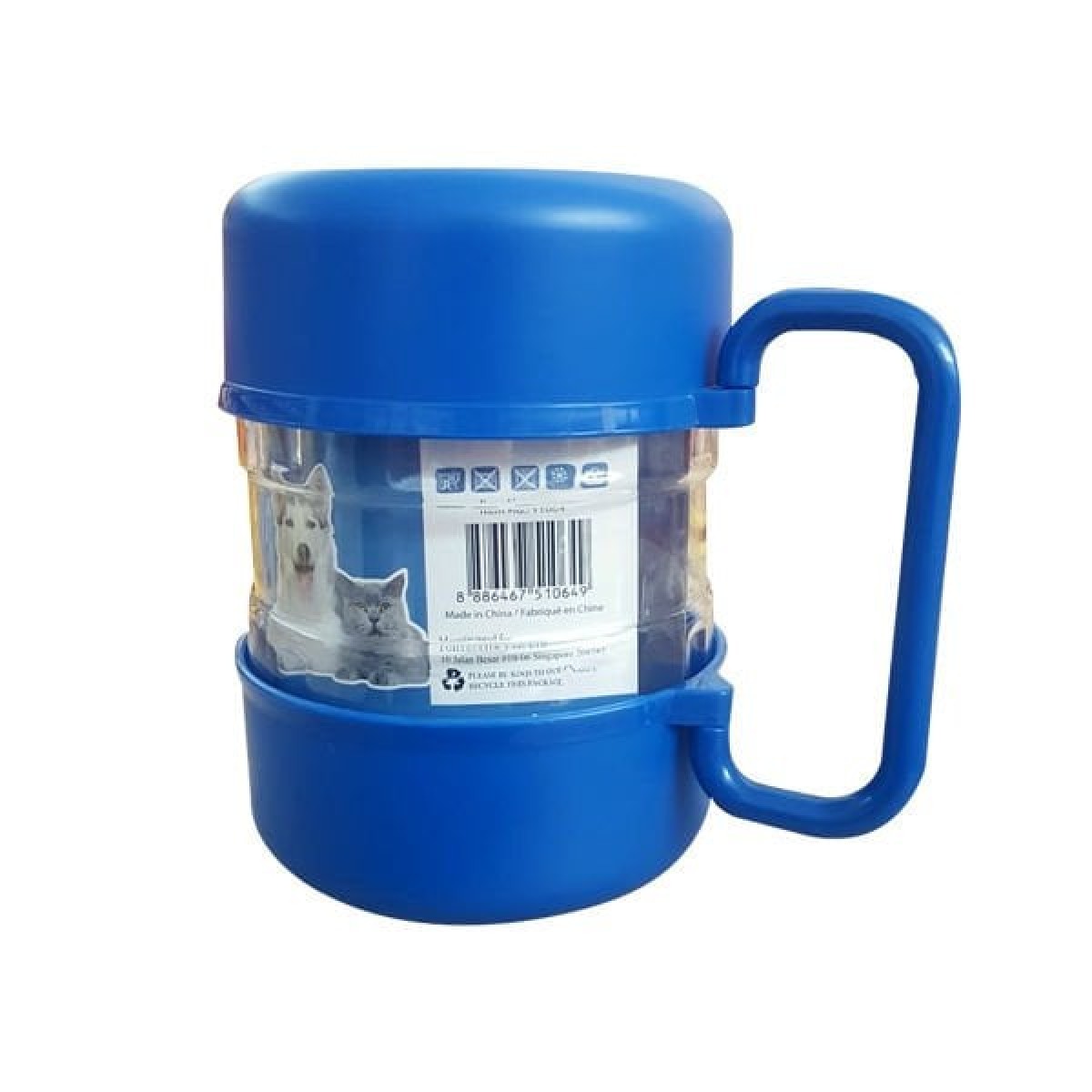 Pawise 3in1 Kedi ve Köpekler için Seyahat Seti 12.5x12.5x17 Cm Pawise 3in1 Kedi ve Köpekler için Seyahat Seti 12.5x12.5x17 Cm