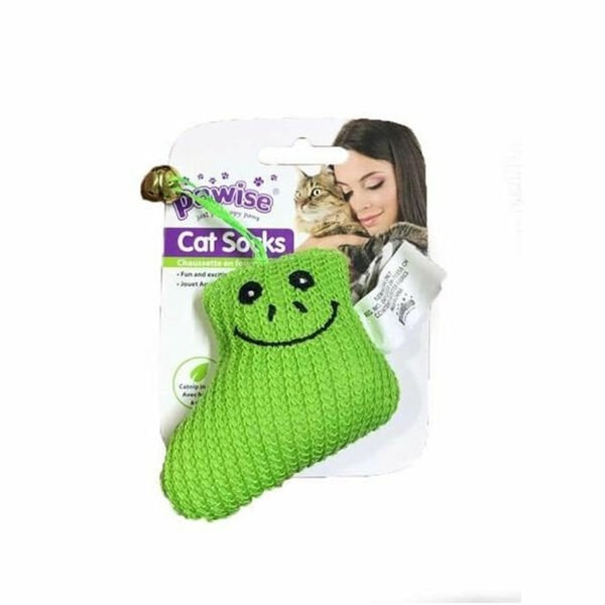 Pawise Cat Socks Peluş Kedi Oyuncağı Yeşil Pawise Cat Socks Peluş Kedi Oyuncağı Yeşil