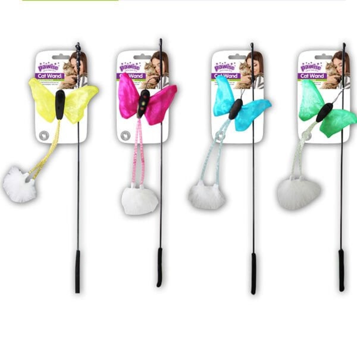 Pawise Kelebekli Olta Kedi Oyuncağı 47 Cm Pawise Kelebekli Olta Kedi Oyuncağı 47 Cm
