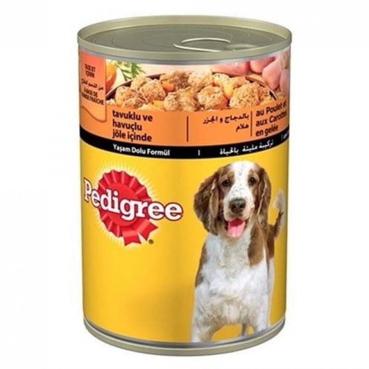 Pedigree Tavuklu ve Havuçlu Yetişkin Konserve Köpek Maması 400 Gr Pedigree Tavuklu ve Havuçlu Yetişkin Konserve Köpek Maması 400 Gr