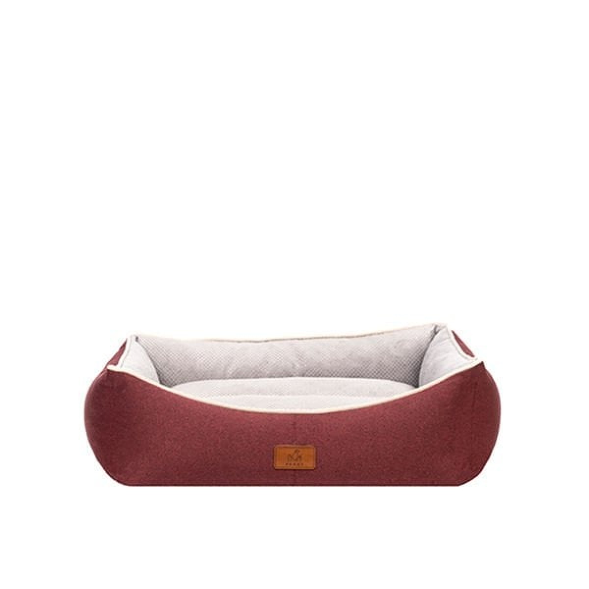 Peggy Lola Köpek Yatağı Bej Bordo Small 50x38x25 Cm Peggy Lola Köpek Yatağı Bej Bordo Small 50x38x25 Cm