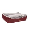 Peggy Lola Köpek Yatağı Bej Bordo Small 50x38x25 Cm Peggy Lola Köpek Yatağı Bej Bordo Small 50x38x25 Cm