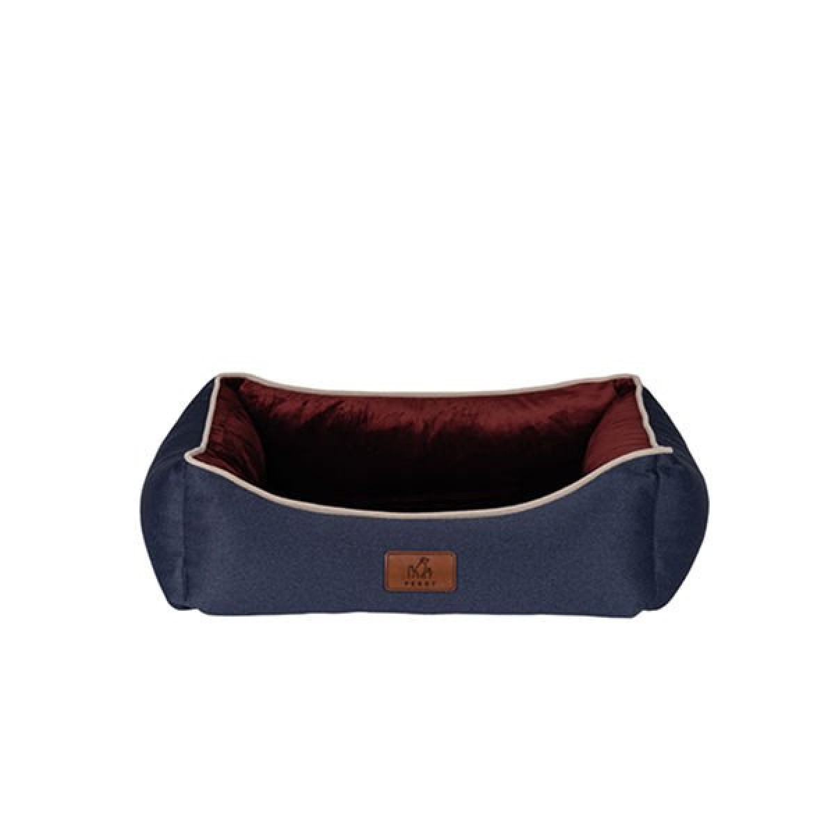 Peggy Lola Köpek Yatağı Bordo Lacivert Medium 70x50x25 Cm Peggy Lola Köpek Yatağı Bordo Lacivert Medium 70x50x25 Cm