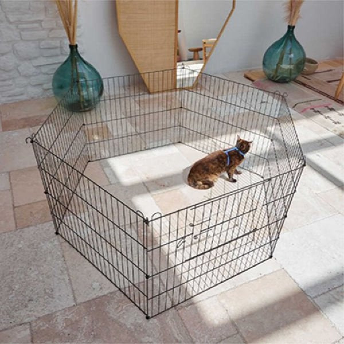 Petpretty Kedi ve Köpekler için Bahçe Çiti 75x69 Cm Petpretty Kedi ve Köpekler için Bahçe Çiti 75x69 Cm