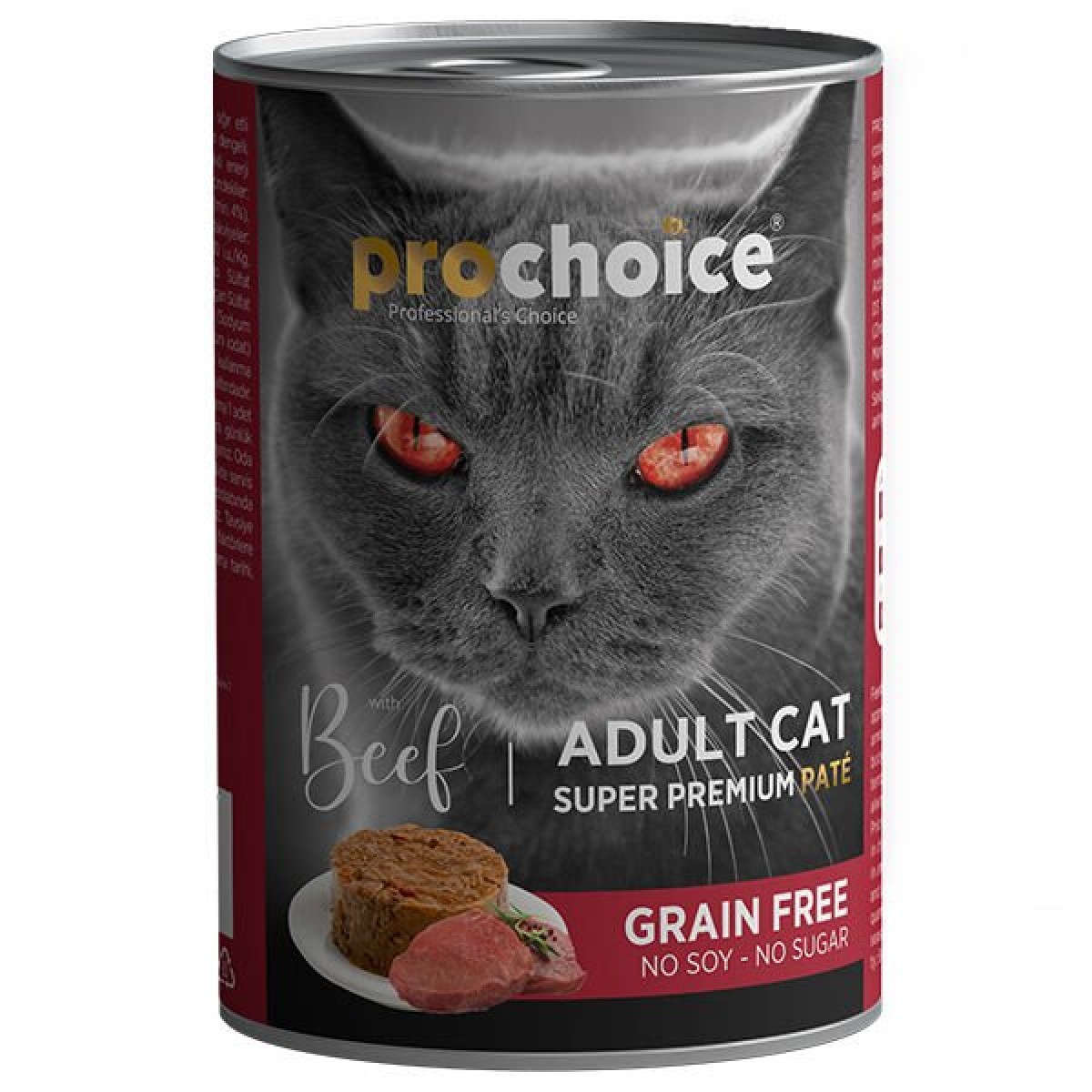 Pro Choice Adult Biftekli Yetişkin Konserve Kedi Maması 400 Gr