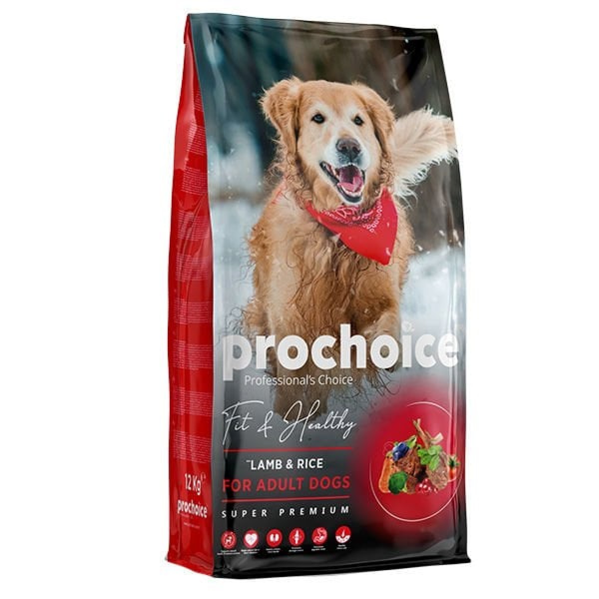 Pro Choice Adult Lamb Kuzu Etli Yetişkin Köpek Maması 12 Kg Pro Choice Adult Lamb Kuzu Etli Yetişkin Köpek Maması 12 Kg