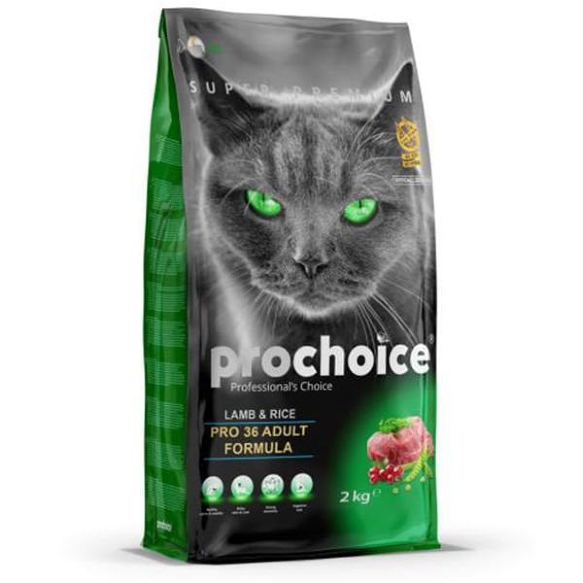 Pro Choice Pro 36 Kuzu Pirinçli Yetişkin Kedi Maması 2 Kg Pro Choice Pro 36 Kuzu Pirinçli Yetişkin Kedi Maması 2 Kg
